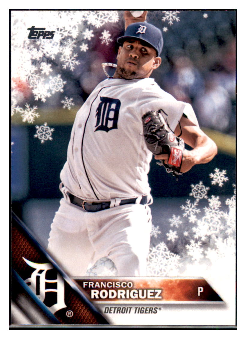 2016 Topps Update Francisco
Rodriguez Detroit Tigers #US269
Baseball card MATV3_1a simple Xclusive Collectibles