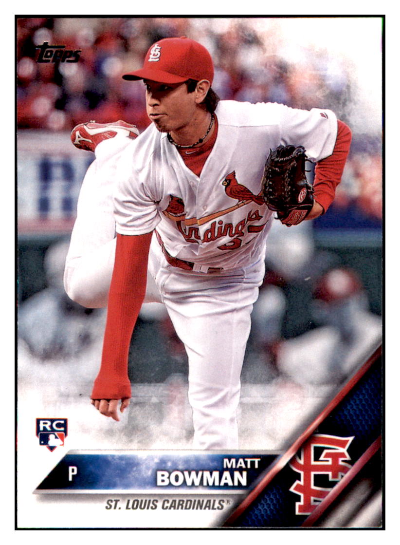 2016 Topps Update Matt Bowman St. Louis Cardinals #US149 Baseball card  MATV3