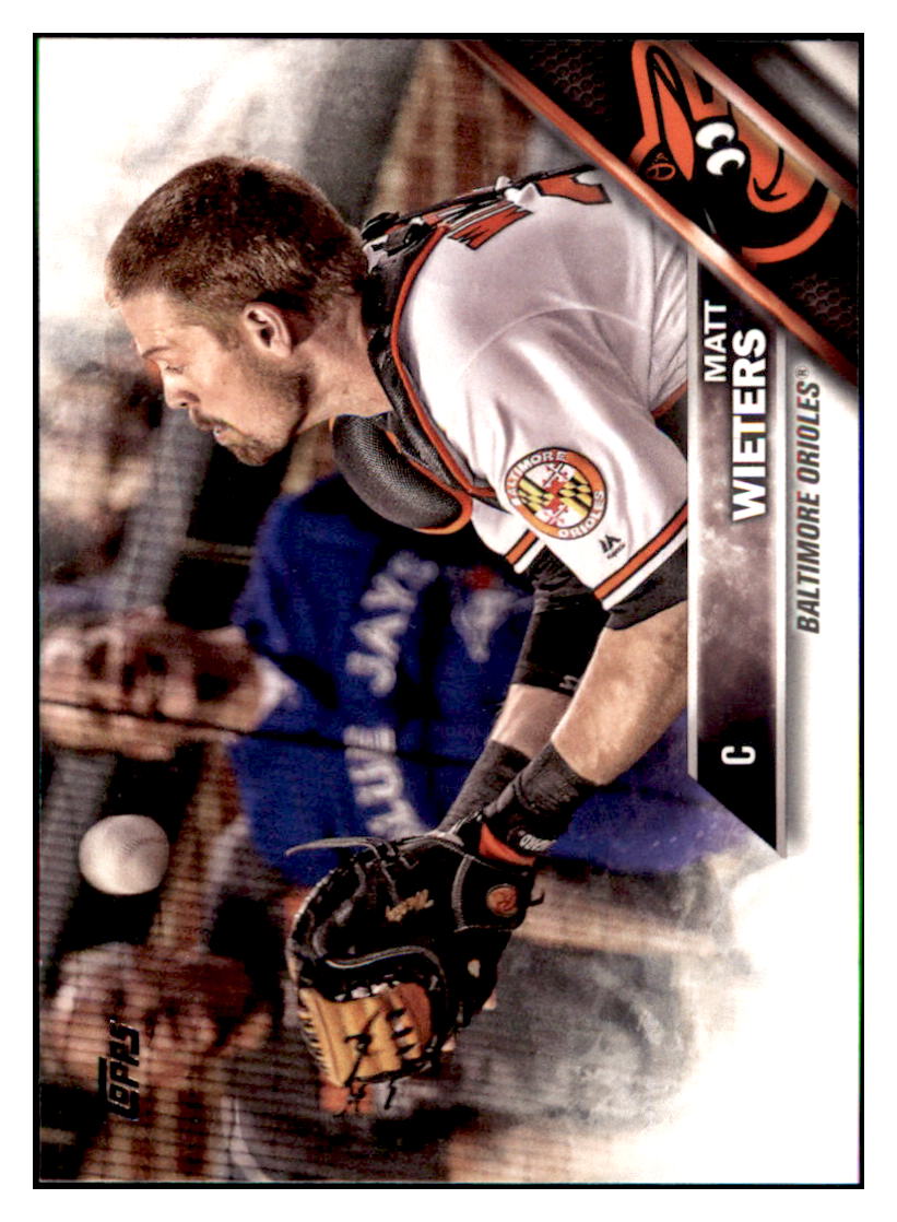 2016 Topps Update Matt Wieters Baltimore Orioles #US104 Baseball card MATV3 simple Xclusive Collectibles