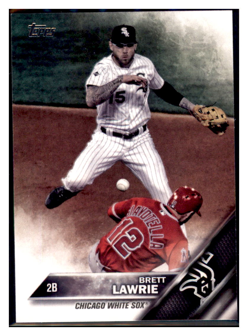 2016 Topps Update Brett Lawrie Chicago White Sox #US272 Baseball card MATV3 simple Xclusive Collectibles
