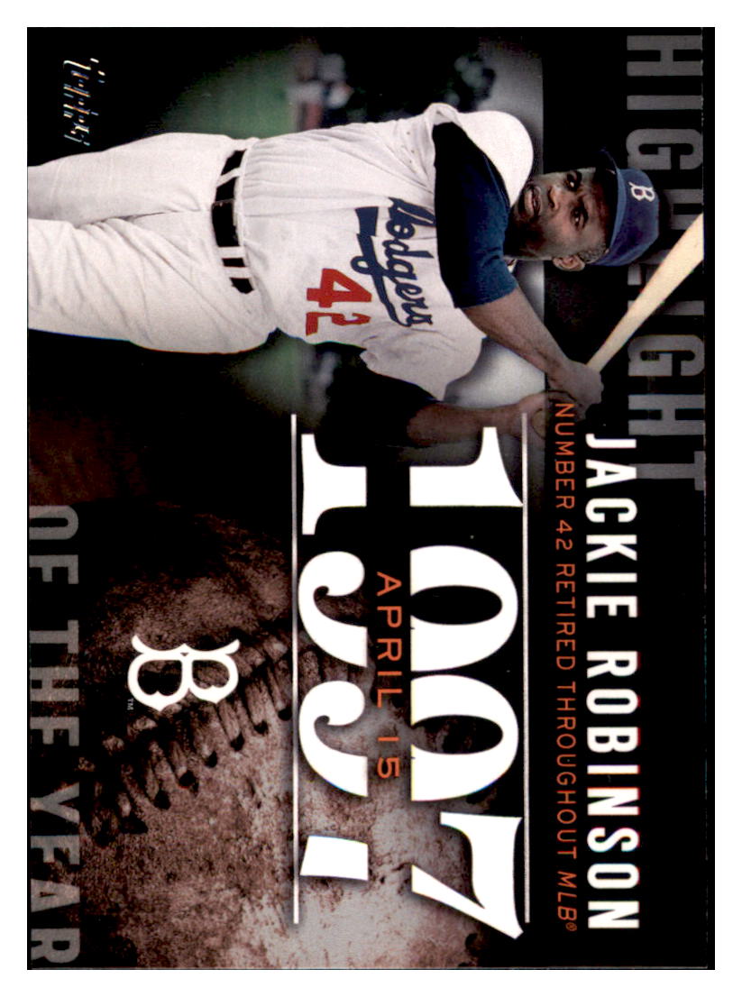2015 Topps Update Jackie Robinson  Brooklyn Dodgers #H-83 Baseball card   MATV3 simple Xclusive Collectibles