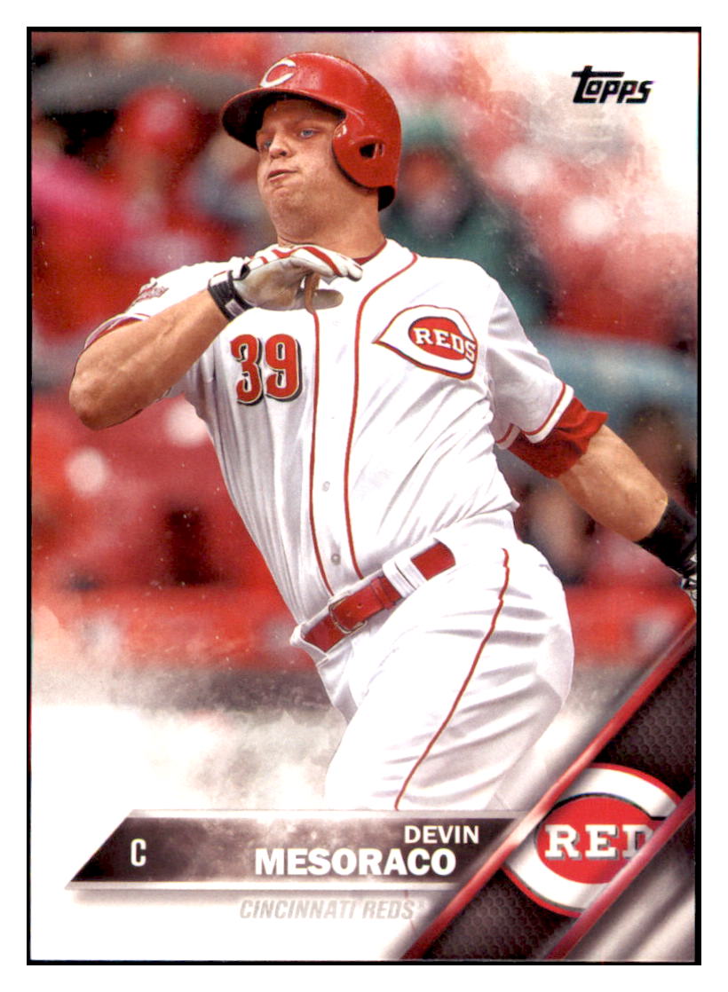 2016 Topps Cincinnati Reds Devin
Mesoraco Cincinnati Reds #CR-3
Baseball card MATV3 simple Xclusive Collectibles