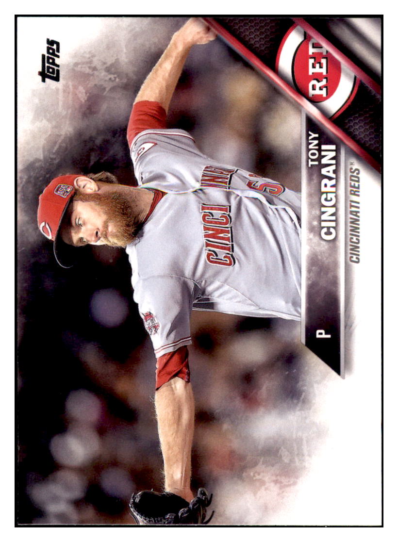 2016 Topps Tony Cingrani Cincinnati Reds #671 Baseball card MATV3 simple Xclusive Collectibles