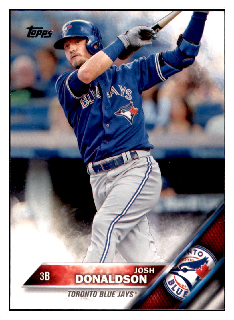 2016 Topps Josh Donaldson Toronto Blue Jays #200 Baseball card MATV4 simple Xclusive Collectibles