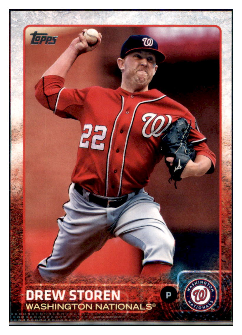 2015 Topps Washington Nationals Drew
Storen Washington Nationals #WN15
Baseball card MATV4 simple Xclusive Collectibles