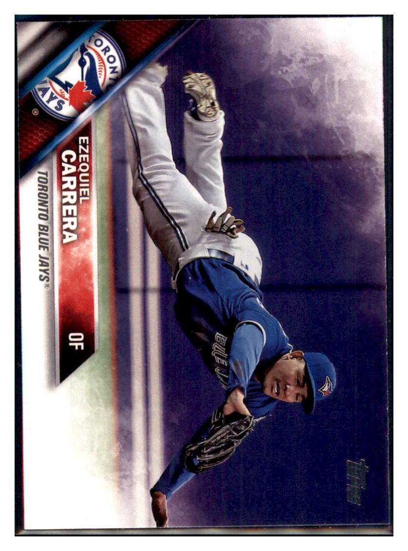 2016 Topps Update Ezequiel Carrera Toronto Blue Jays #US179 Baseball card MATV4 simple Xclusive Collectibles