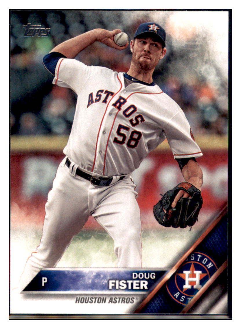 2016 Topps Update Doug Fister  Houston Astros #US265 Baseball card   MATV4 simple Xclusive Collectibles   