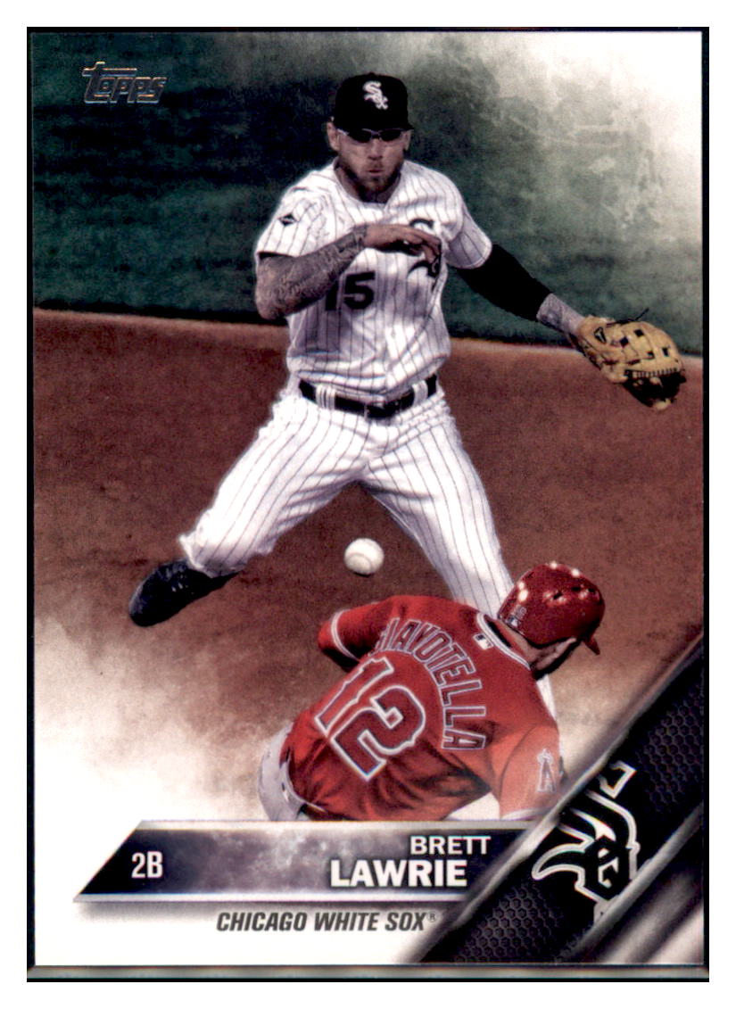 2016 Topps Update Brett Lawrie  Chicago White Sox #US272 Baseball card   MATV4 simple Xclusive Collectibles