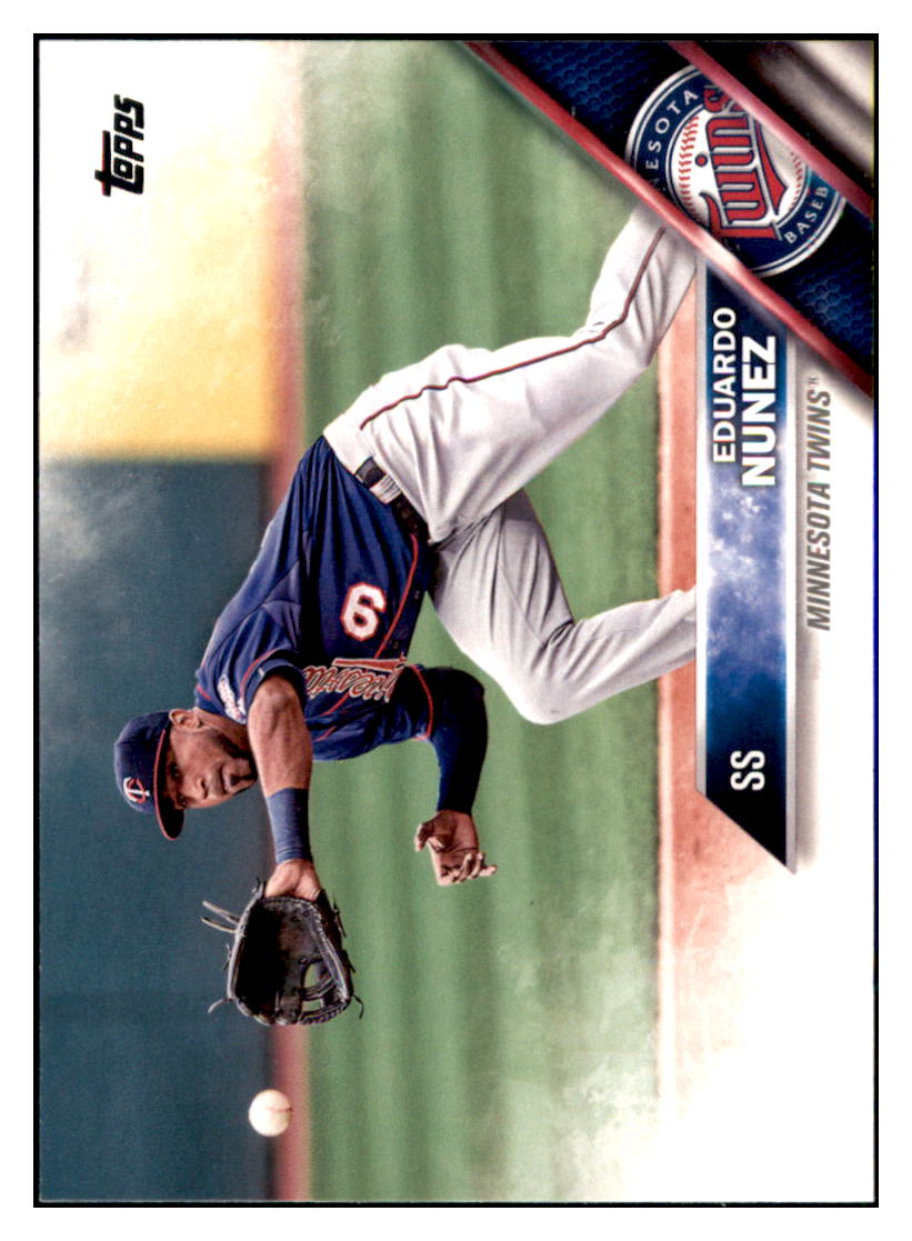 2016 Topps Eduardo Nunez  Minnesota Twins #534 Baseball card   MATV4 simple Xclusive Collectibles