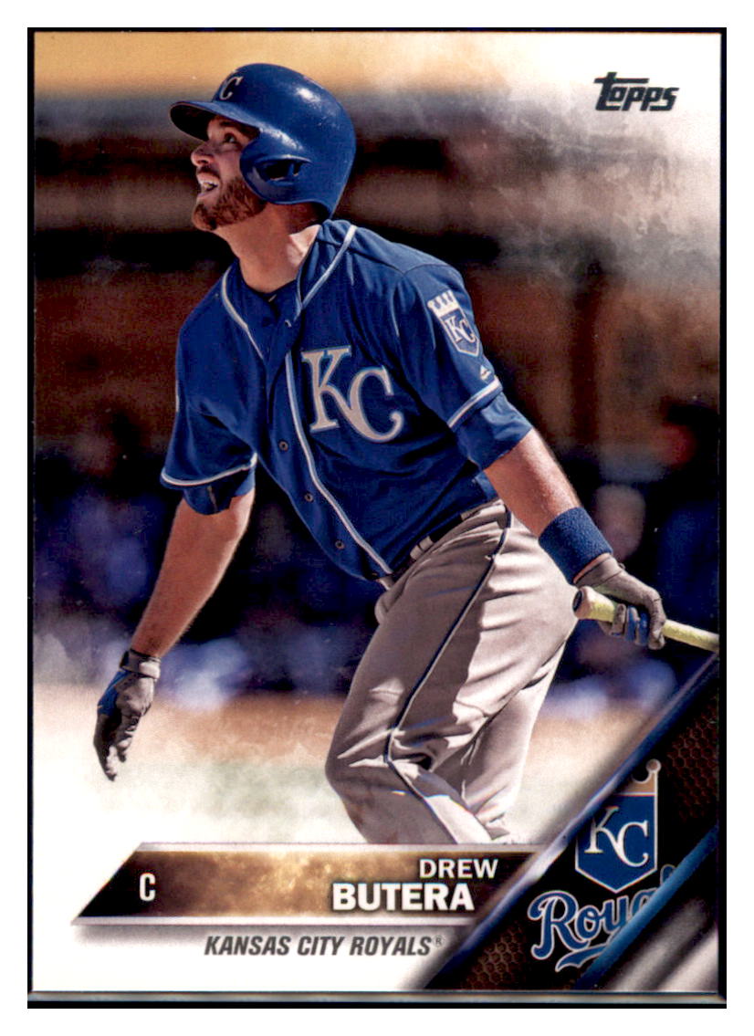 2016 Topps Update Drew Butera Kansas City Royals #US165 Baseball
card MATV4 simple Xclusive Collectibles