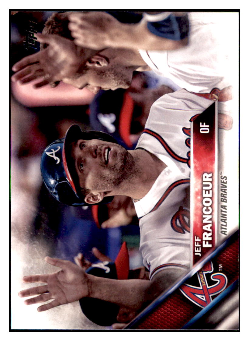 2016 Topps Update Jeff Francoeur  Atlanta Braves #US271 Baseball card   MATV4 simple Xclusive Collectibles