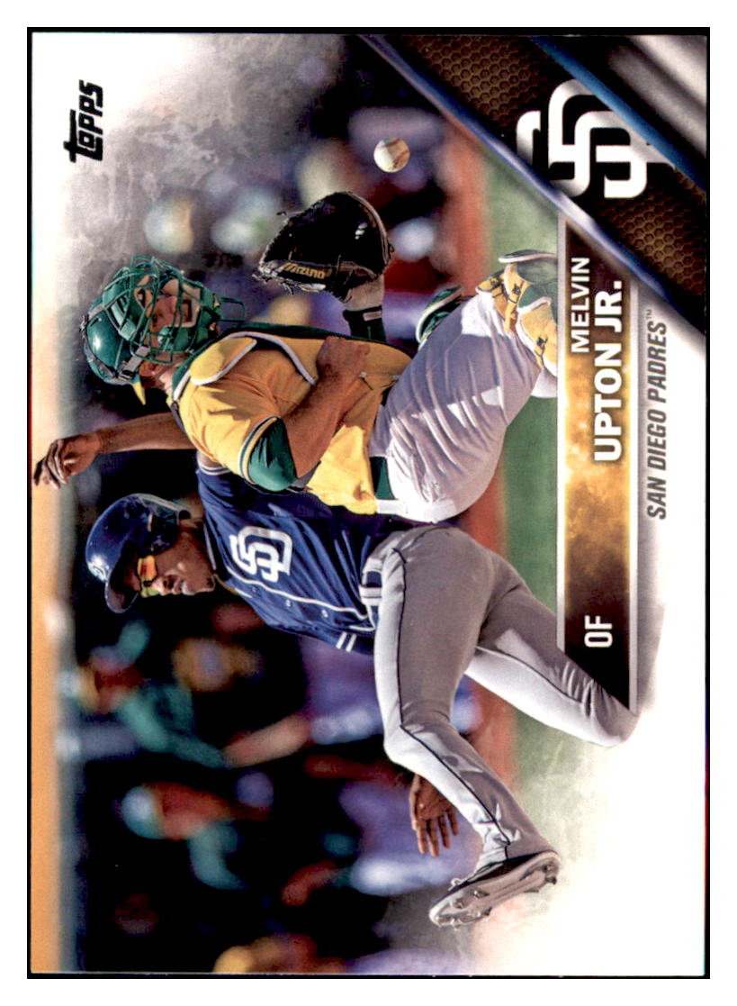 2016 Topps San Diego Padres Melvin Upton,
Jr. San Diego Padres #SDP-12 Baseball
card MATV4 simple Xclusive Collectibles