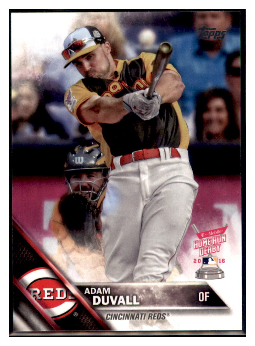2016 Topps Update Adam Duvall Cincinnati Reds #US68 Baseball card MATV4 simple Xclusive Collectibles
