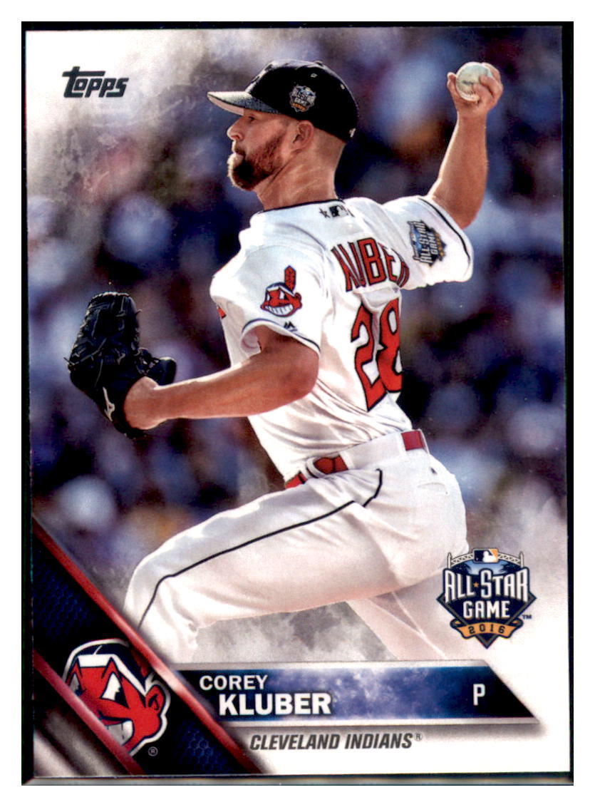 2016 Topps Update Corey Kluber  Cleveland Indians #US56 Baseball card   MATV4 simple Xclusive Collectibles