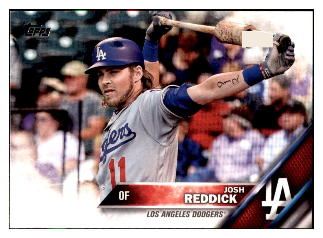  2016 Topps Update #US111 Josh Reddick Los Angeles Dodgers  Baseball Card : Collectibles & Fine Art
