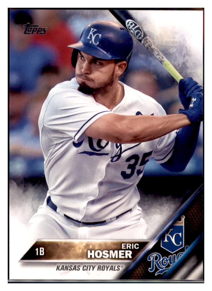 2016 Topps Eric Hosmer Kansas City Royals #9 Baseball card   MATV4 simple Xclusive Collectibles
