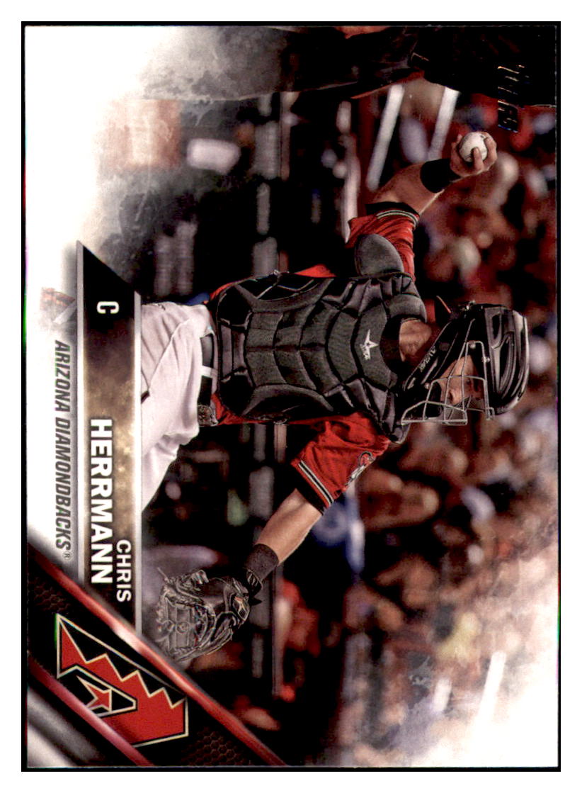 2016 Topps Update Chris Herrmann  Arizona Diamondbacks #US6 Baseball
  card   MATV4 simple Xclusive Collectibles