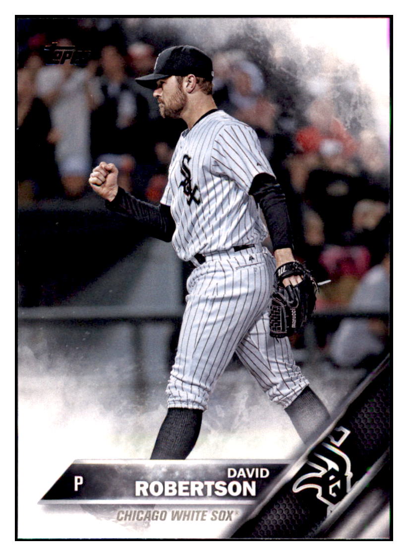 2016 Topps David Robertson  Chicago White Sox #234 Baseball card   MATV4 simple Xclusive Collectibles