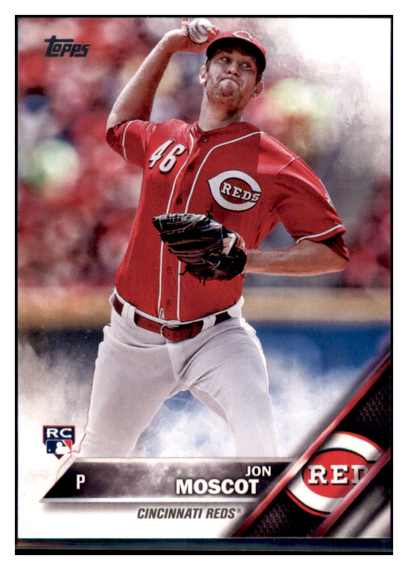 2016 Topps Update Jon Moscot Cincinnati Reds #US29 Baseball card MATV4 simple Xclusive Collectibles