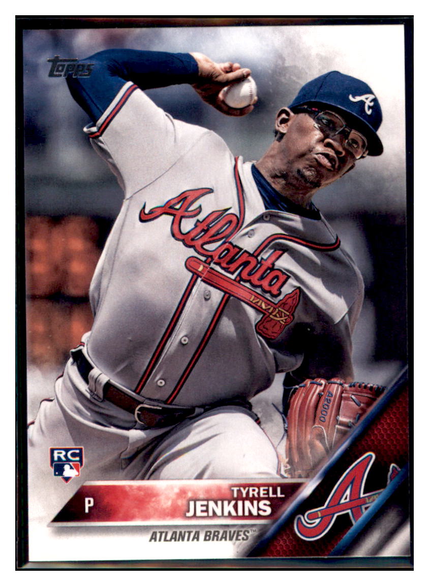 2016 Topps Update Tyrell Jenkins  Atlanta Braves #US88 Baseball card   MATV4 simple Xclusive Collectibles