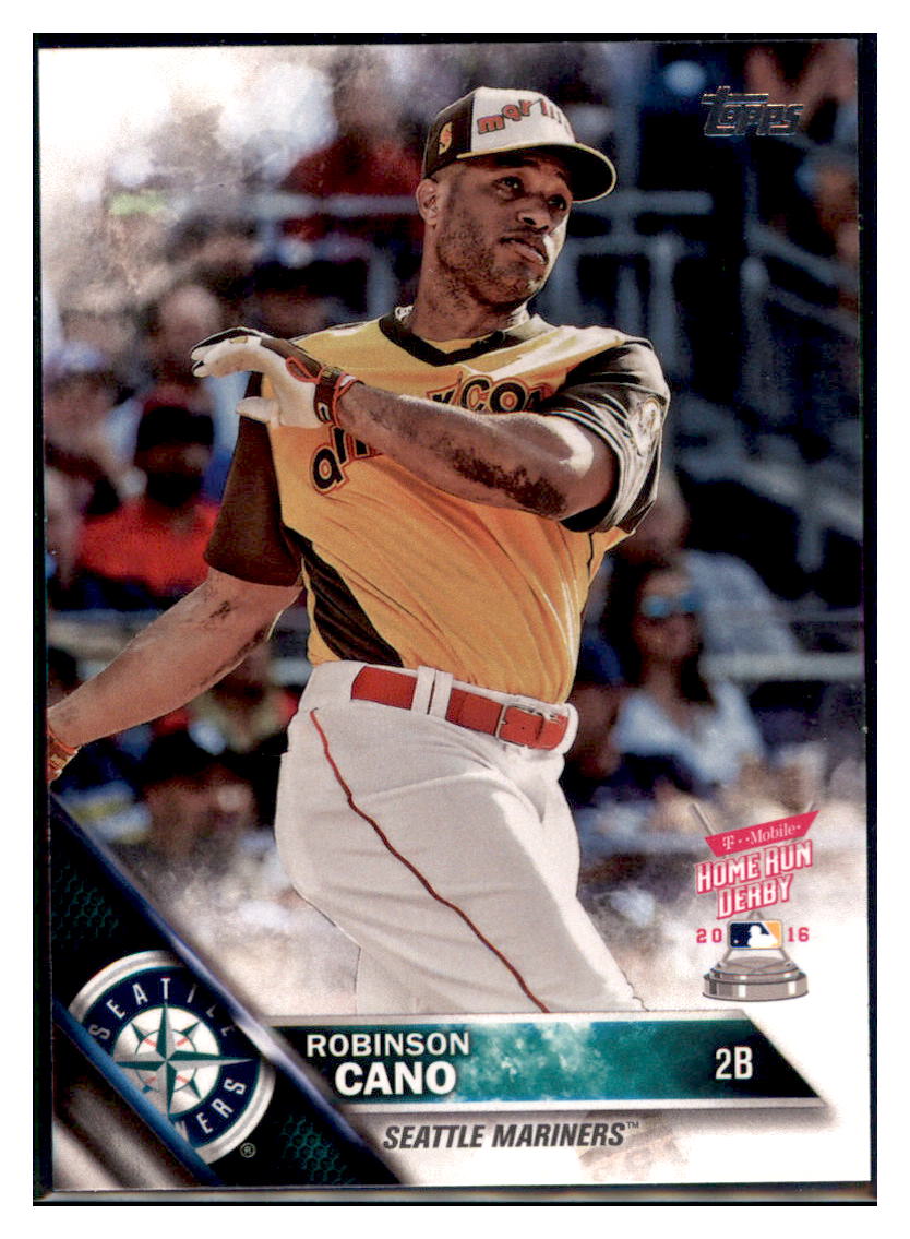 2016 Topps Update Robinson Cano Seattle Mariners #US280 Baseball card MATV4 simple Xclusive Collectibles