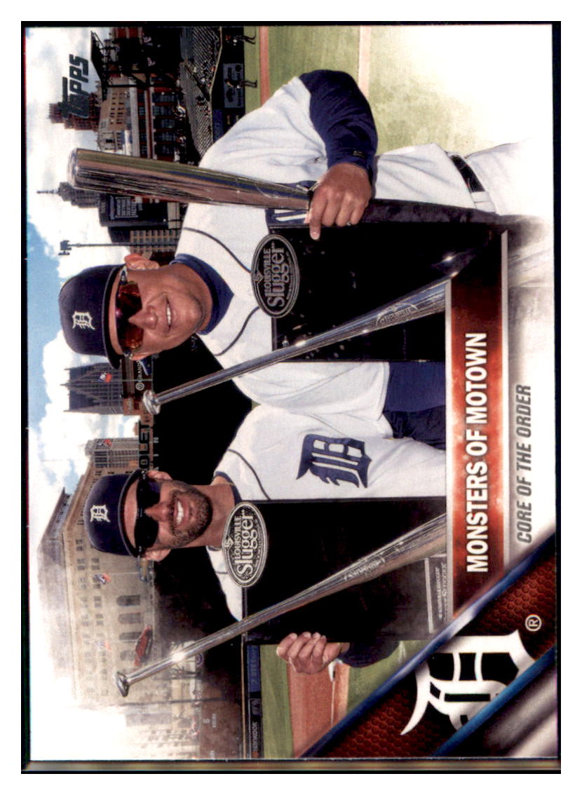 2016 Topps Update Monsters of Motown
(J.D. Martinez / Miguel Cabrera) VC
Detroit Tigers #US217 Baseball card
MATV4 simple Xclusive Collectibles
