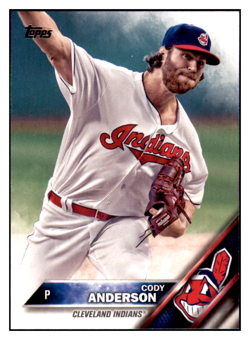 2016 Topps Update Cody Anderson Cleveland Indians #US264 Baseball card MATV4 simple Xclusive Collectibles