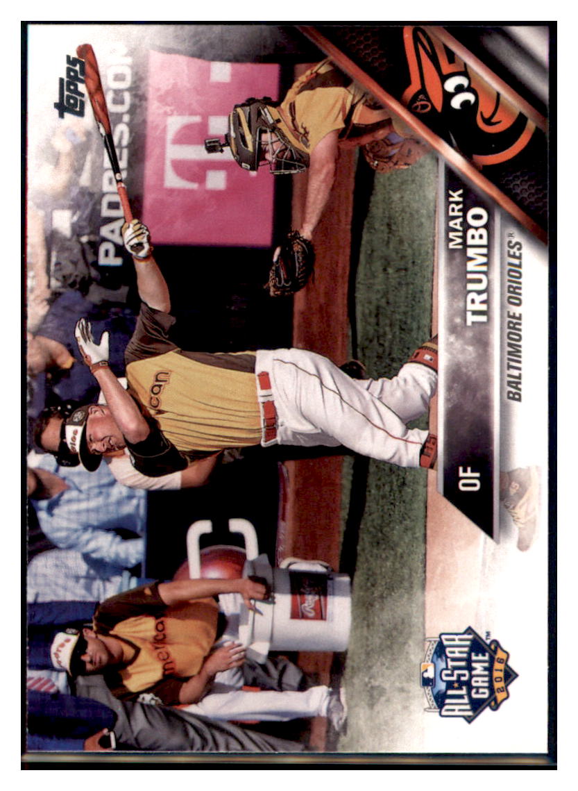 2016 Topps Update Mark Trumbo Baltimore Orioles #US191 Baseball card MATV4 simple Xclusive Collectibles