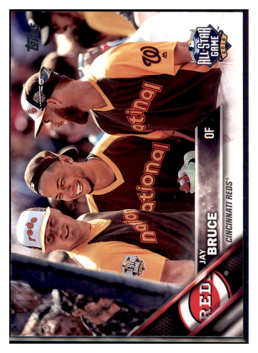 2016 Topps Update Jay Bruce Cincinnati Reds #US246 Baseball card MATV4 simple Xclusive Collectibles