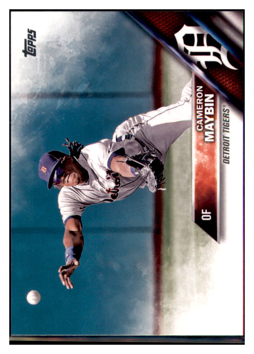 2016 Topps Update Cameron Maybin Detroit Tigers #US97 Baseball card MATV4 simple Xclusive Collectibles