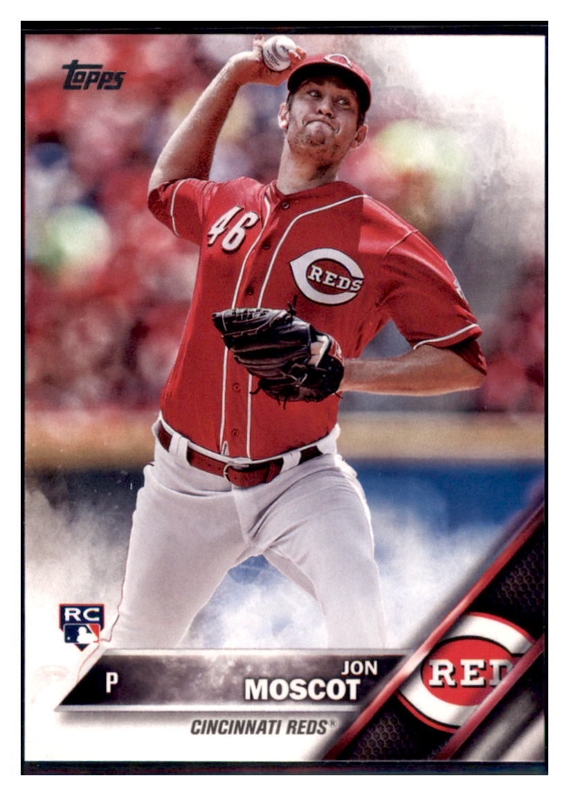 2016 Topps Update Jon Moscot Cincinnati Reds #US29 Baseball card MATV4_1a simple Xclusive Collectibles