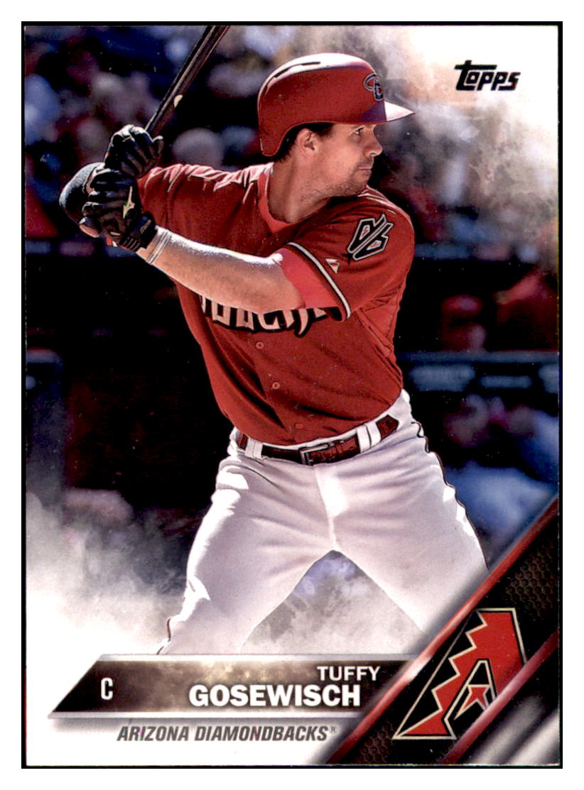 2016 Topps Tuffy Gosewisch  Arizona Diamondbacks #680 Baseball
  card   MATV4 simple Xclusive Collectibles