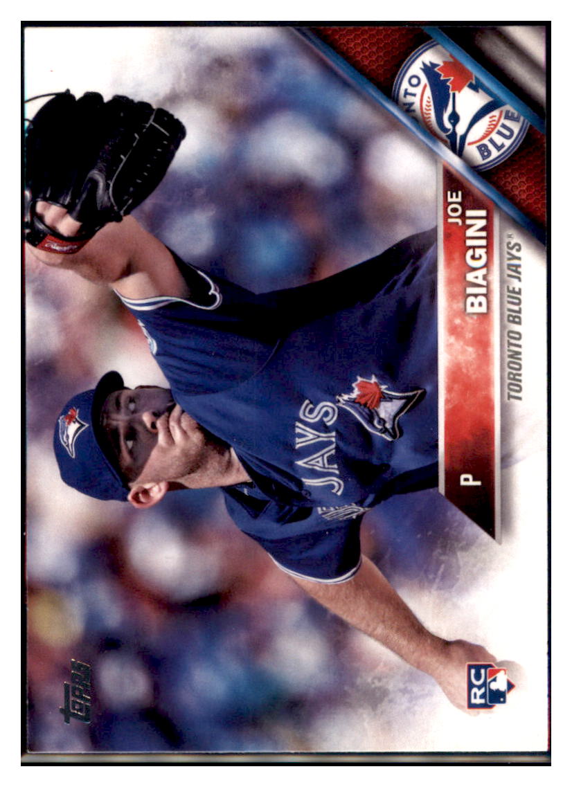 2016 Topps Update Joe Biagini Toronto Blue Jays #US242 Baseball card MATV4 simple Xclusive Collectibles