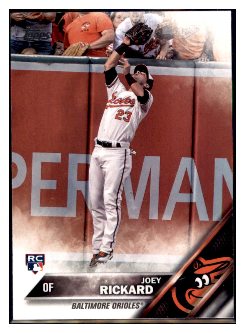 2016 Topps Update Joey Rickard  Baltimore Orioles #US105 Baseball card   MATV4 simple Xclusive Collectibles