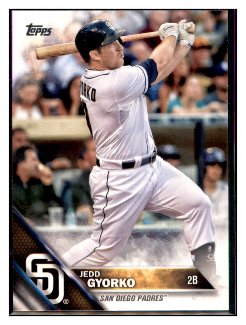2016 Topps Jedd Gyorko San Diego Padres #40 Baseball card MATV4 simple Xclusive Collectibles