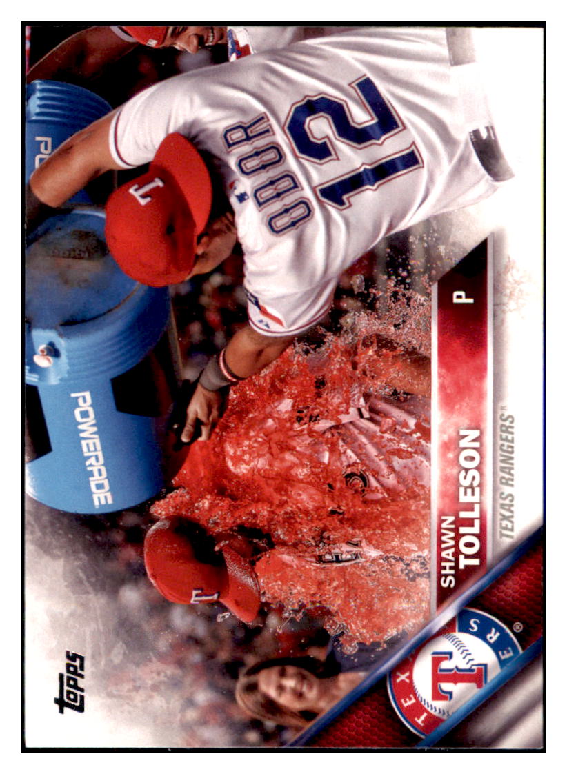 2016 Topps Shawn Tolleson  Texas Rangers #688 Baseball card   MATV4 simple Xclusive Collectibles