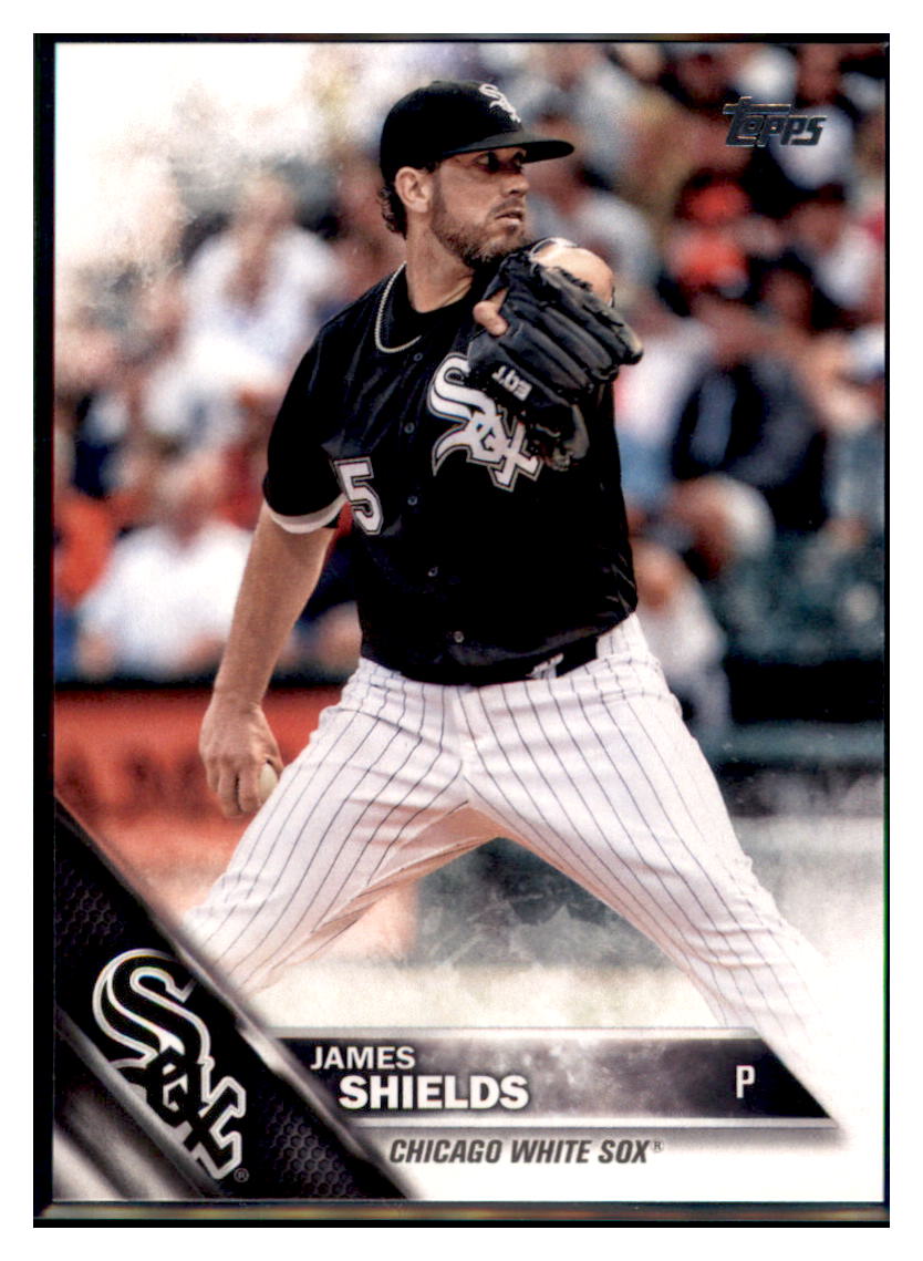 2016 Topps Update James Shields  Chicago White Sox #US210 Baseball card   MATV4_1a simple Xclusive Collectibles