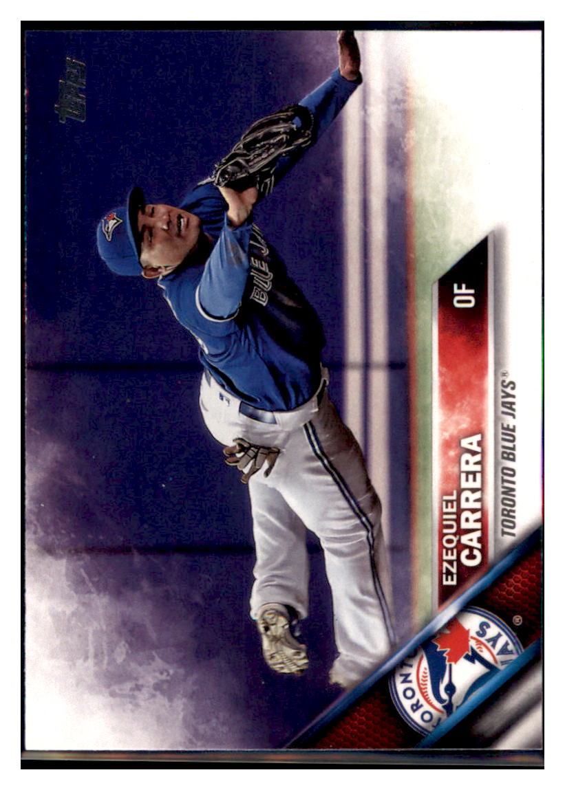 2016 Topps Update Ezequiel Carrera Toronto Blue Jays #US179 Baseball card MATV4_1b simple Xclusive Collectibles