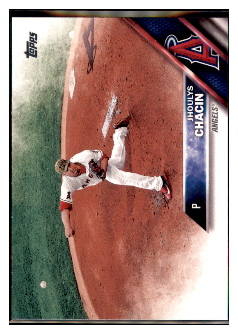 2016 Topps Update Jhoulys Chacin Los Angeles Angels #US298 Baseball
card MATV4 simple Xclusive Collectibles