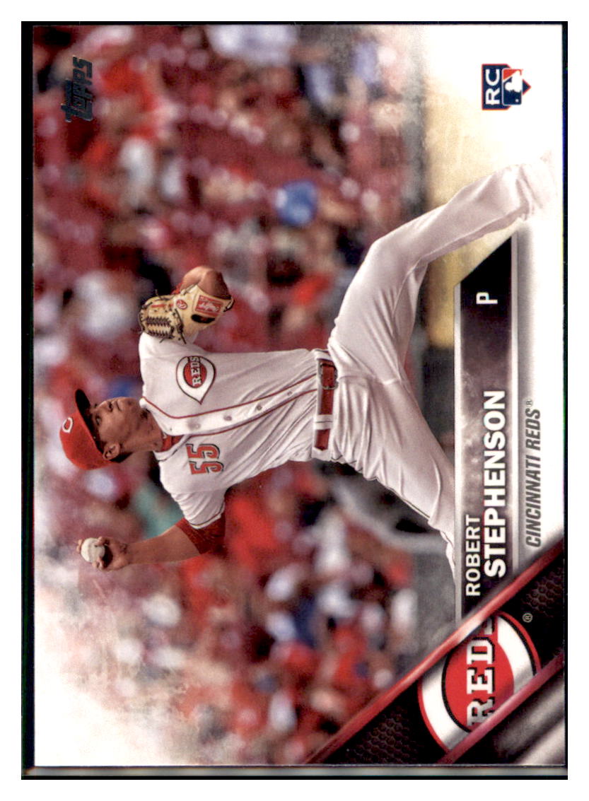 2016 Topps Holiday Robert Stephenson Cincinnati Reds #HMW128 Baseball card MATV4 simple Xclusive Collectibles