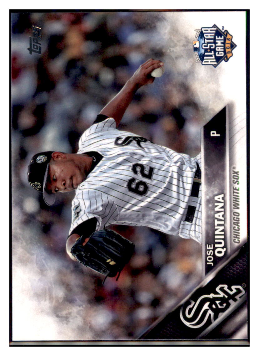 2016 Topps Update Jose Quintana Chicago White Sox #US241 Baseball card MATV4 simple Xclusive Collectibles