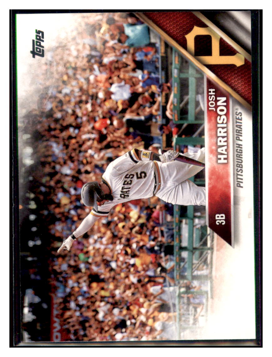 2016 Topps Josh Harrison  Pittsburgh Pirates #41 Baseball card   MATV4 simple Xclusive Collectibles