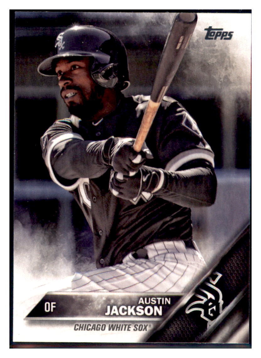2016 Topps Update Austin Jackson  Chicago White Sox #US231 Baseball card   MATV4 simple Xclusive Collectibles