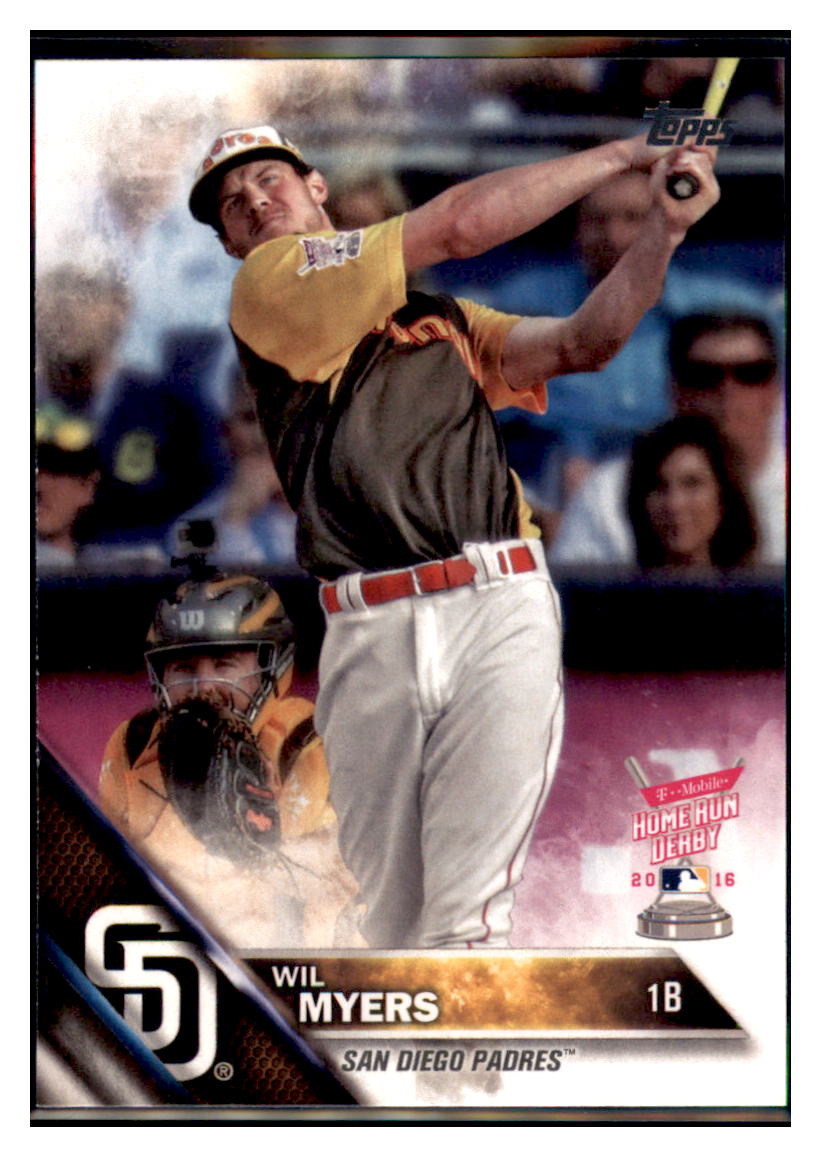 2016 Topps Update Wil Myers San Diego Padres #US268 Baseball card MATV4 simple Xclusive Collectibles