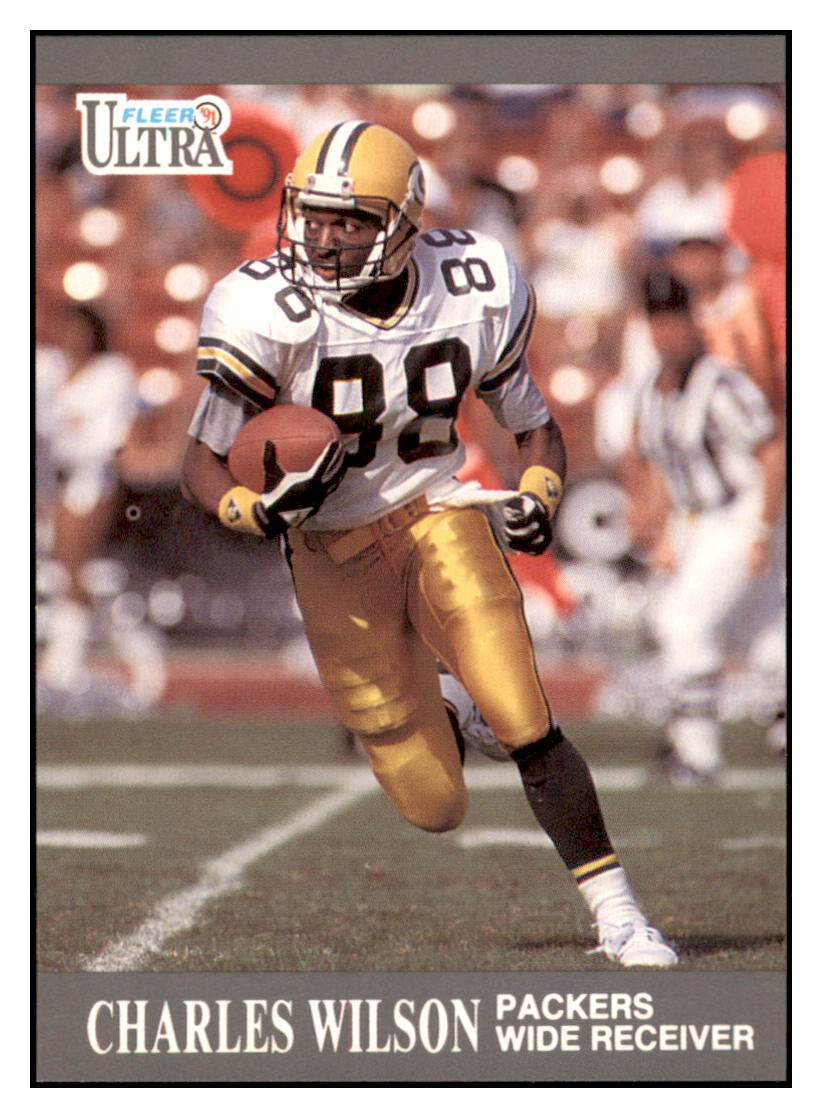 1991 Ultra Charles Wilson Green Bay Packers #179 Football card MATV4 simple Xclusive Collectibles