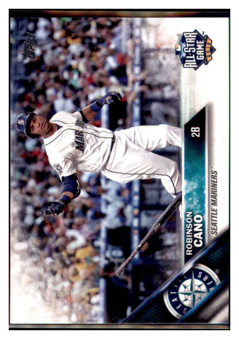 2016 Topps Update Robinson Cano Seattle Mariners #US262a Baseball card MATV4 simple Xclusive Collectibles