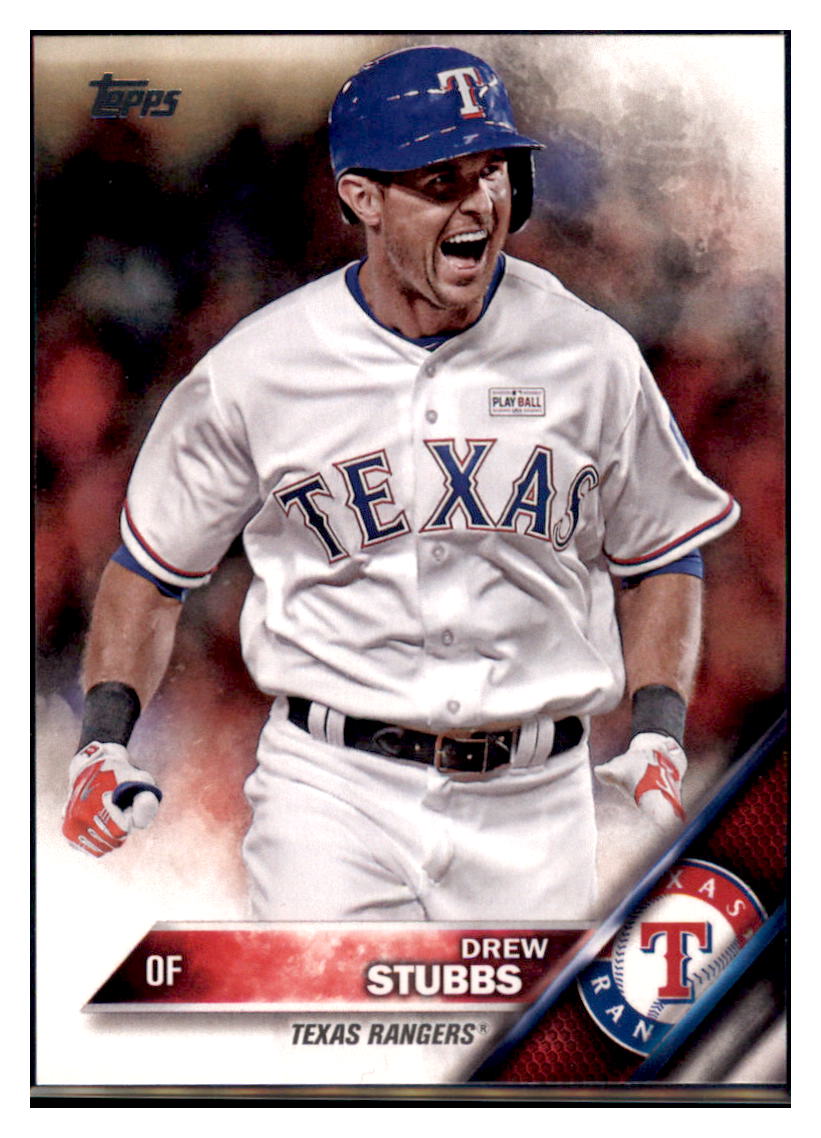 2016 Topps Update Drew Stubbs  Texas Rangers #US143 Baseball card   MATV4_1a simple Xclusive Collectibles