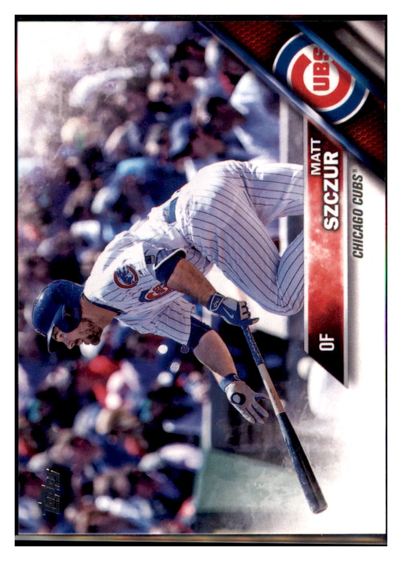 2016 Topps Update Matt Szczur Chicago Cubs #US12 Baseball card MATV4 simple Xclusive Collectibles