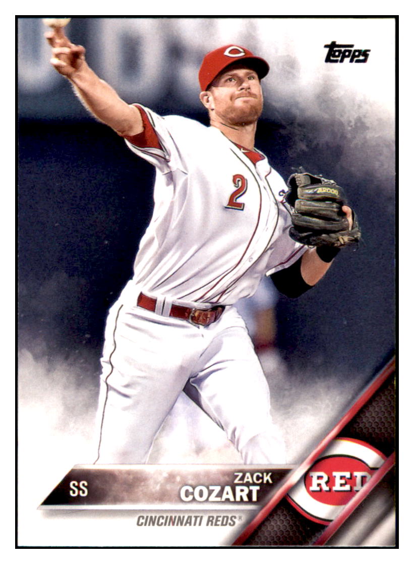 2016 Topps Zack Cozart  Cincinnati Reds #372 Baseball card   MATV4 simple Xclusive Collectibles
