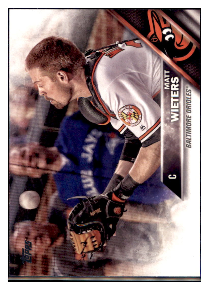2016 Topps Update Matt Wieters Baltimore Orioles #US104 Baseball card MATV4 simple Xclusive Collectibles